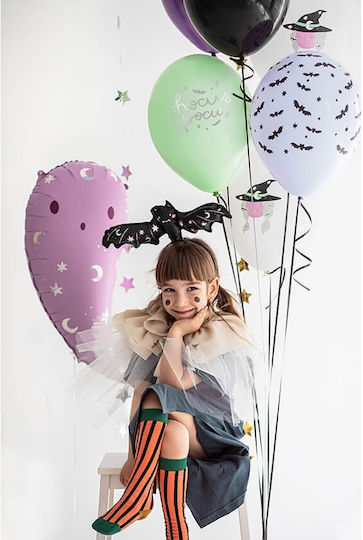Μπαλόνι Halloween Foil Μαύρο 13εκ.