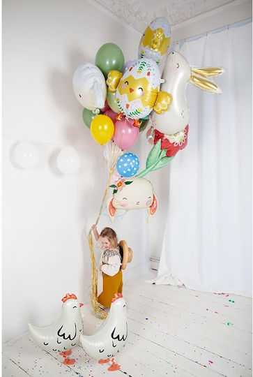 Balloon Foil Jumbo Beige Little hen 60cm