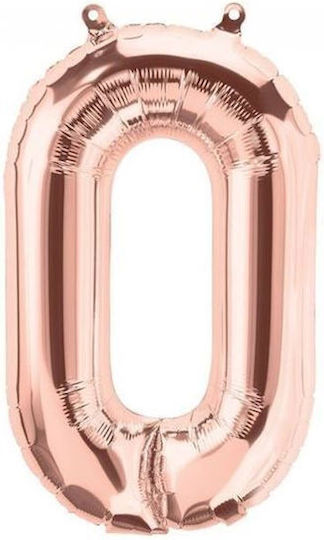 Balloon Foil Number Rose Gold 40cm