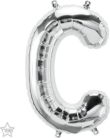 Balloon Foil Letter Silver 40cm