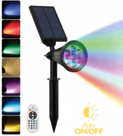 Fos me Wall Mounted Solar Light 7W IP44 19.5cmx15cmx10cmcm