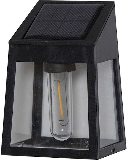 Set 2 Wand-Solarleuchten 10lm Warmes Weiß 3000K mit Fotokontakt