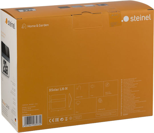 Steinel Xsolar LH-N ANT Wandmontiert Solarleuchte Hausnummer 3W IP44