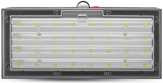 Geyer Wandmontiert Solarleuchte 6W 800lm mit Kaltweiß Licht 6500K IP65
