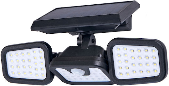 Masterled Lampă Solară 15W 450lm Alb Natural 4500K cu Fotocelulă IP54