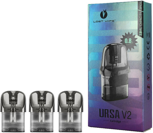 Lost Vape Lost Vape Ursa Nano Pro Cartridge V2 0.8ohm 2.5ml