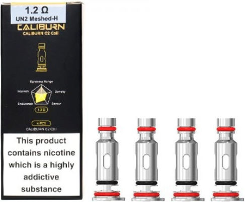 Uwell Caliburn G2 Резервен Pod 2мл със Съпротивление 1.2ohm 1бр