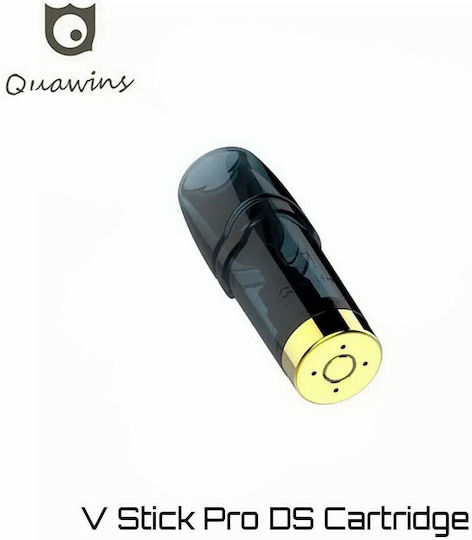 Quawins Vstick Pro Ds Coil Ersatzteil Pod 2ml mit Heizwendel 1.3ohm OIL3Stücke PodDezämehne