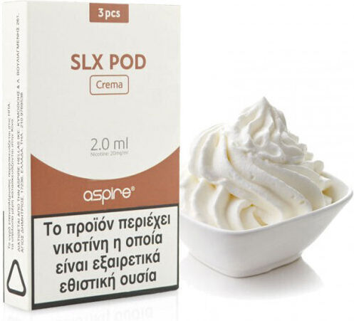 Aspire Slx Frost Ανταλλακτικά Pod 3τμχ 2ml με Αντίσταση 1.3ohm