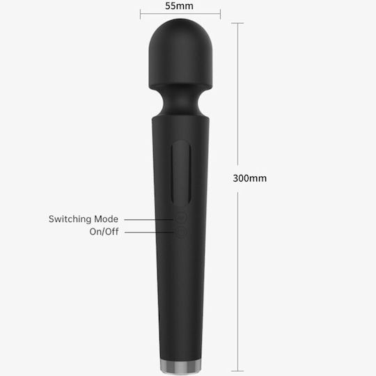 Armony Vibrator Massage Schwarz