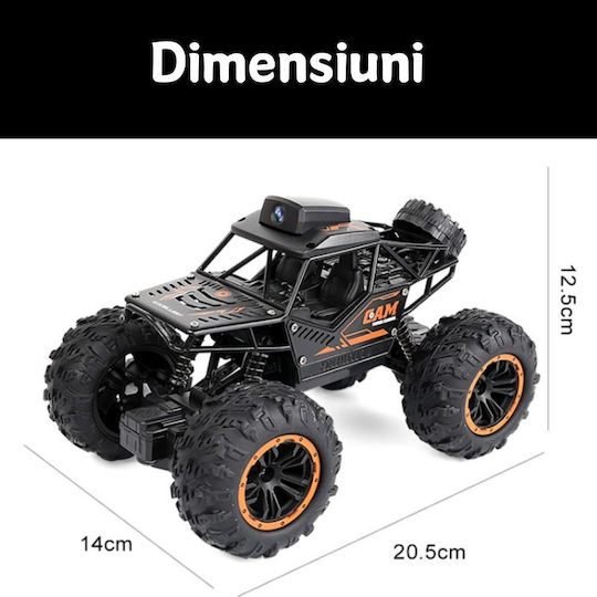 Bigfoot RC Vehicle Monster Truck Black with Camera