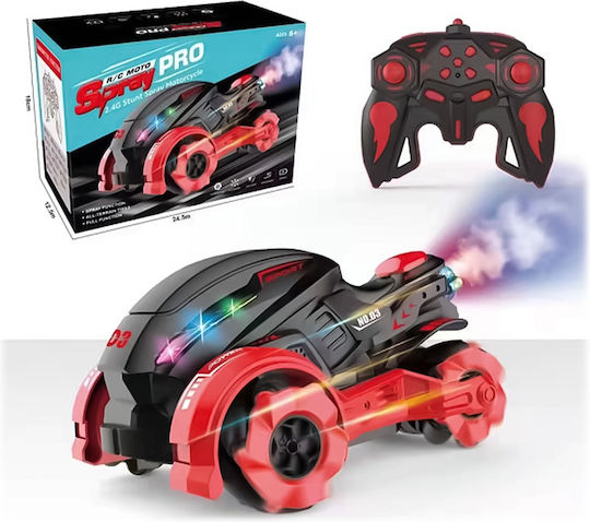 Factory Spray Pro KD829 Τηλεκατευθυνόμενο Αυτοκίνητο Stunt Μαύρο