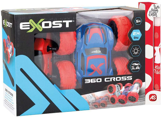 Exost Cross Τηλεκατευθυνόμενο Αυτοκίνητο Stunt Κόκκινο