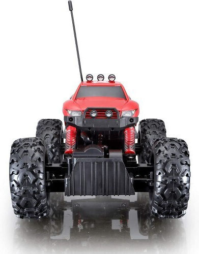 Maisto Tech New Version Rock Crawler Радиоуправляемо Автомобил Чудовищен камион Сребрист