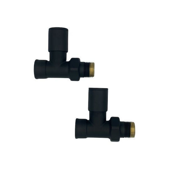 NVR Gerade Radiatorschalter Äußere Schleife ½" für Heizkörpergehäuse