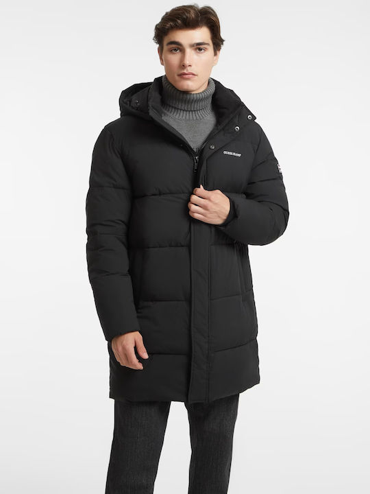 Geacă De Iarnă Puffer Neagră