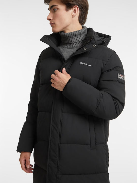 Geacă De Iarnă Puffer Neagră