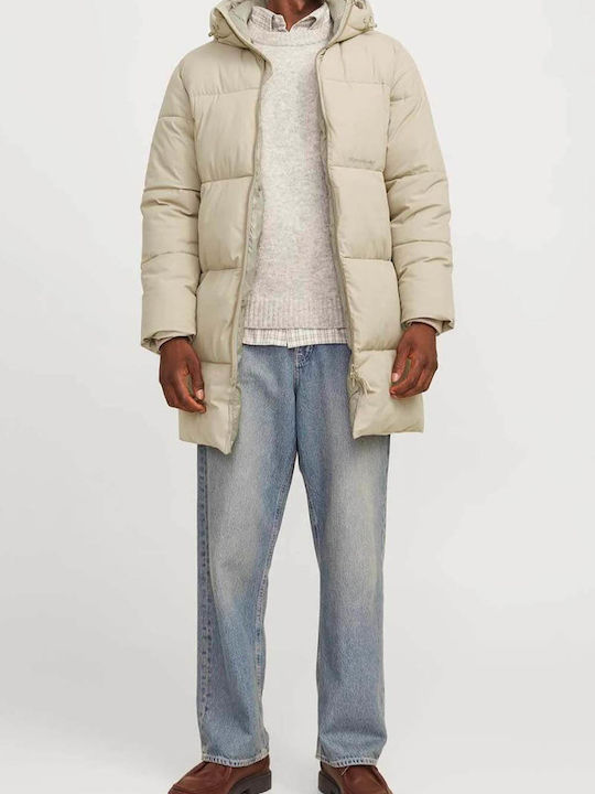 Winter Jacke Puffer Silver Sage