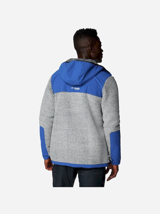 Columbia Sweatshirt Fleece with Hood Gray