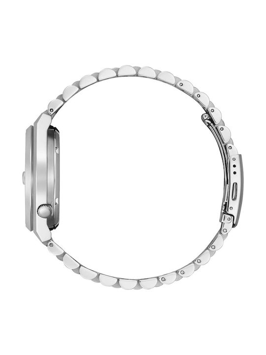 Citizen Men's Watch 40mm Automatic with Silver Metal Bracelet