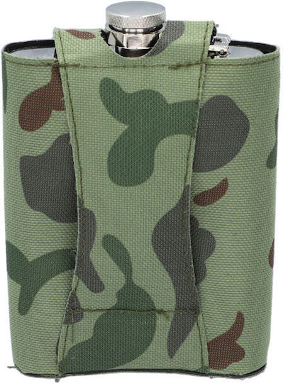 Set de Bidoane Bidoane de Băut Camo 4 Pahare Pătrate 4345 240ml