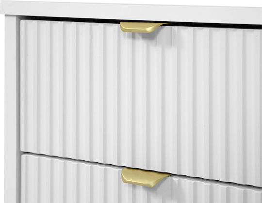 Tireno 3sz Wooden Chest of Drawers Mpez 80x40x75cm