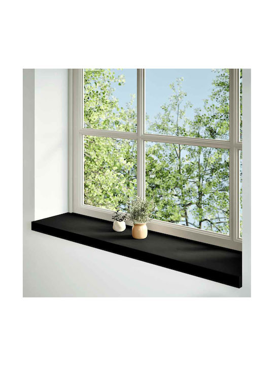 vidaXL Window Sill Wooden W100xH30cm