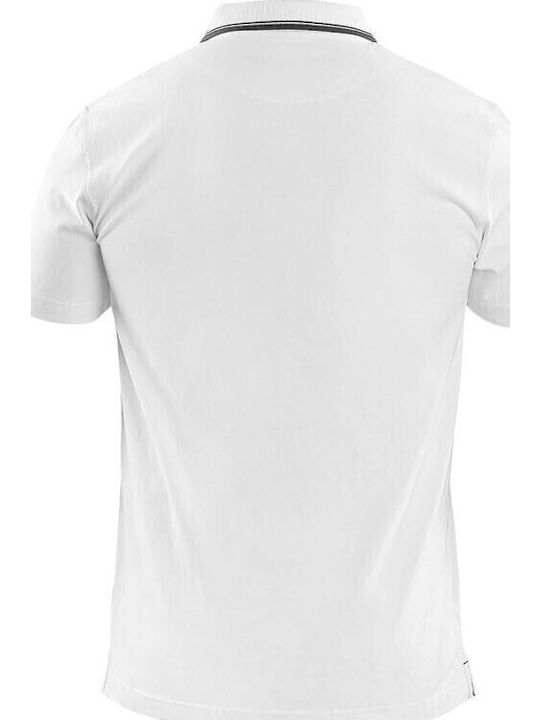 CXS Ανδρικό Διαφημιστικό T-shirt Κοντομάνικο Λευκό-ανθρακί CXS Ανδρικό Διαφημιστικό T-shirt Κοντομάνικο Λευκό-ανθρακί