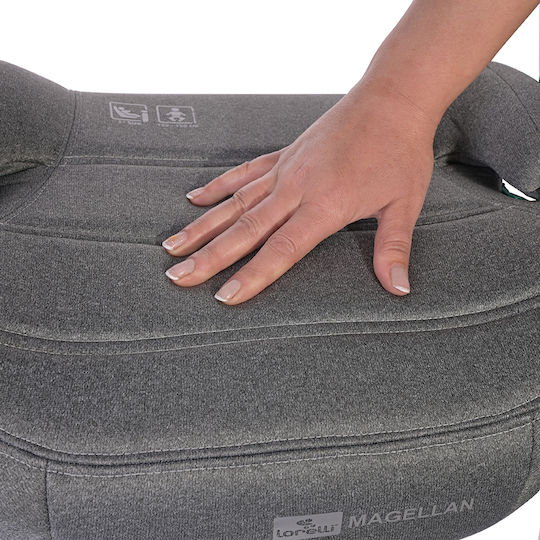 Lorelli Magellan Baby Car Seat Booster i-Size Gray 15-36 kg