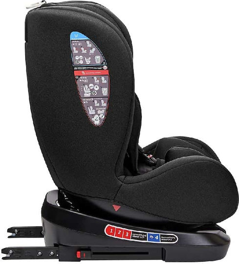 Kikka Boo i-Trip Baby Car Seat i-Size with Isofix Black 0-36 kg