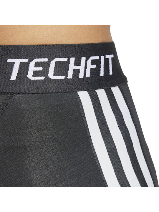 adidas Techfit Mens Sports Leggings Short Black