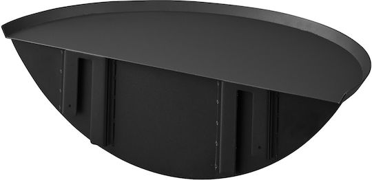 Yamazaki Wall Mounted Bathroom Shelf Metallic 40x22x11.7cm Black