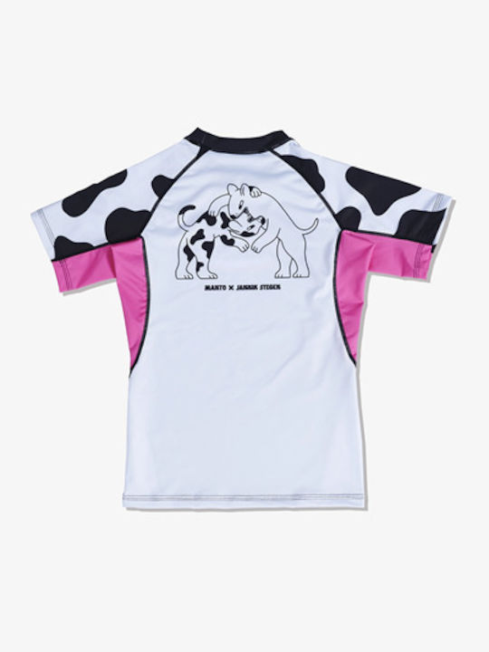 Manto Παιδική Κοντομάνικη Μπλούζα MN-R251-BK για Jiu-Jitsu Μαύρη