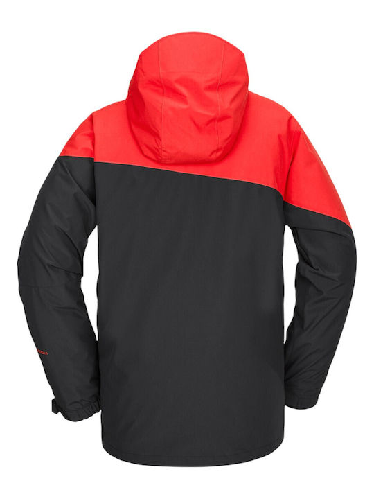 Volcom Insulated G0452505-CMS Ανδρικό Μπουφάν για Σκι & Snowboard Μαύρο