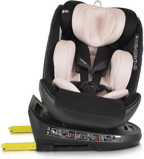 Cangaroo Castor Scaun Auto pentru Copii i-Size cu Isofix Pudra 0-36 kg