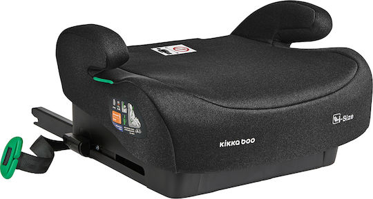 Kikka Boo i-Boost Καθισματάκι Αυτοκινήτου High-back Booster i-Size με Isofix Black