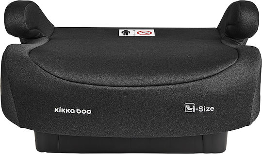 Kikka Boo i-Boost Καθισματάκι Αυτοκινήτου High-back Booster i-Size με Isofix Black