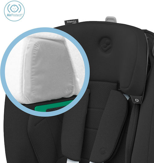 Maxi-Cosi Titan Καθισματάκι Αυτοκινήτου i-Size με Isofix Authentic Black 9-36 kg