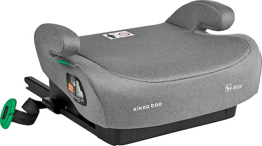 Kikka Boo I-tip Fix Scaun Auto pentru Copii Scaun de mașină pentru copii i-Size cu Isofix Gri deschis
