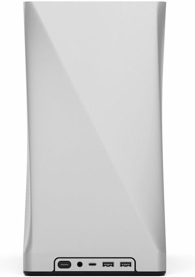 Fractal Design Era 2 Mini Tower Κουτί Υπολογιστή Ασημί