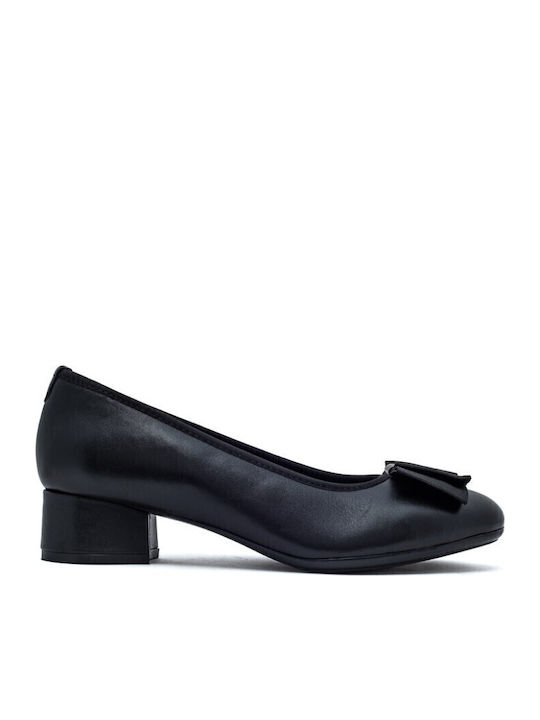 Anatomic Leather Black Heels