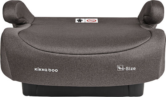 Kikka Boo i-Boost Детско Столче за Кола High-back Booster i-Размер с Isofix Кафяв