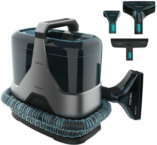 Cecotec Conga 6000 Carpet&Spot Clean XXL Advance Σκούπα Υγρών / Στερεών 600W με Πλαστικό Κάδο 1.3lt