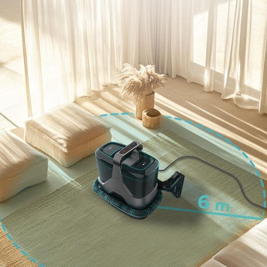 Cecotec Conga 6000 Carpet&Spot Clean XXL Advance Σκούπα Υγρών / Στερεών 600W με Πλαστικό Κάδο 1.3lt