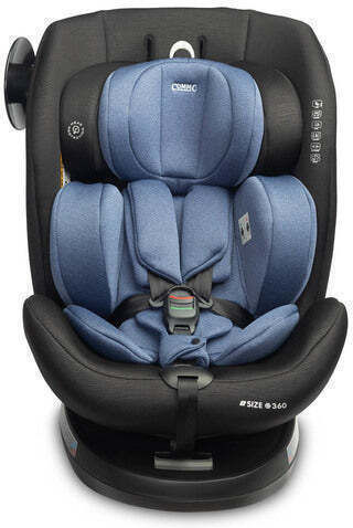Caretero Commo Детско Столче за Кола i-Размер с Isofix Blue