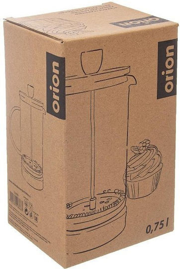 Orion Manual Filter Coffee Maker Stainless Steel Brown Coffee 400ml