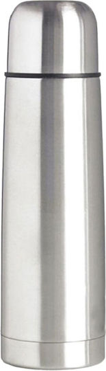 Panda Β75τ Bottle Thermos Stainless Steel 750ml Silver with Cap-Cup