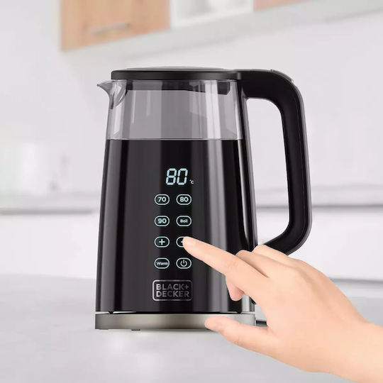 Black & Decker Kettle 1.7lt 2200W Black