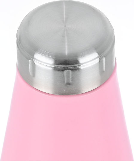 Estia Travel Flask Save Aegean Recyclable Bottle Thermos Stainless Steel BPA Free 500ml Blossom Rose
