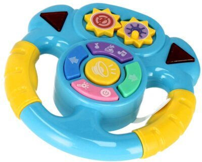 Bam Bam Steering Wheel with Sounds Blue